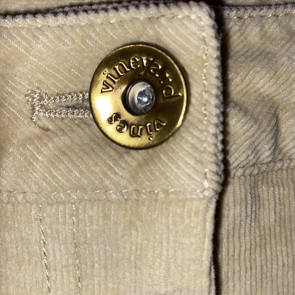 🐳VINEYARD VINES Jean Style Corduroy Skirt in Tan - Picture 4 of 8